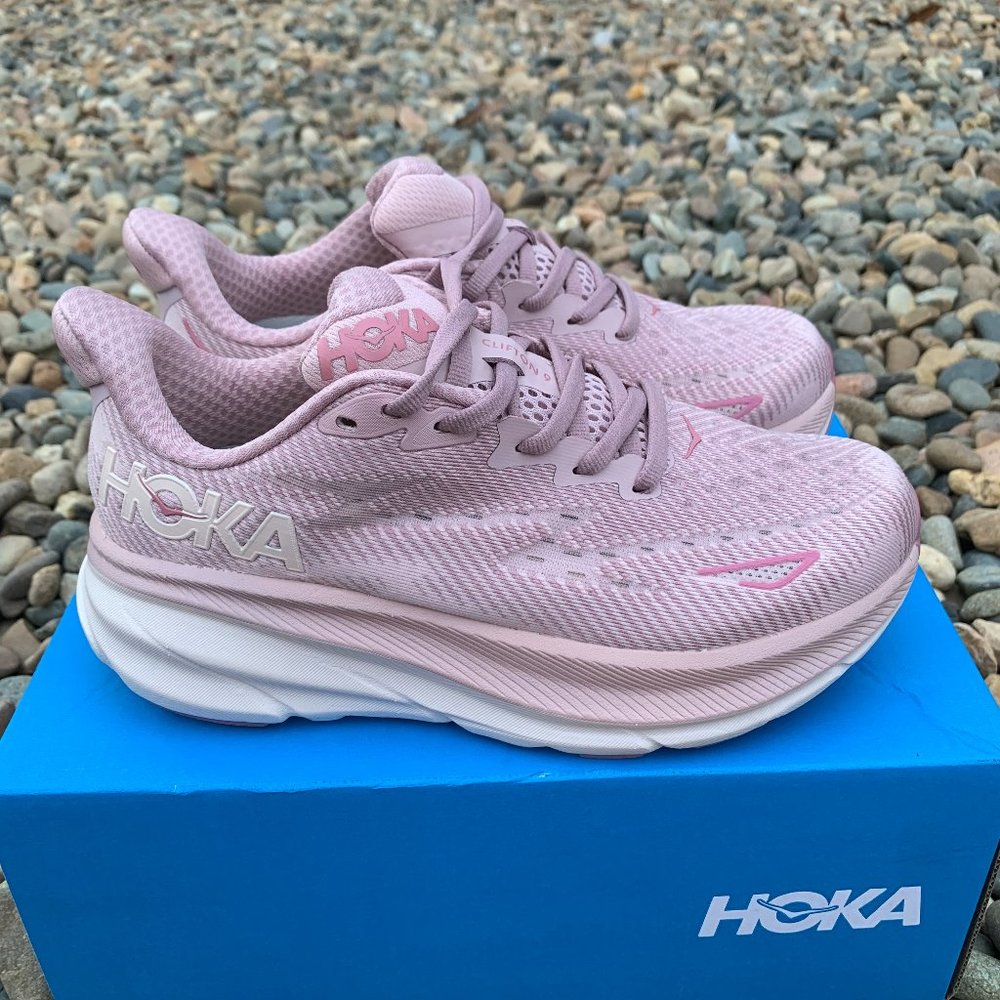 Authentic Hoka Clifton 9 women running shoes